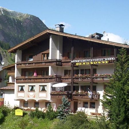 Hotel Garni Bergsonne Samnaun Dış mekan fotoğraf