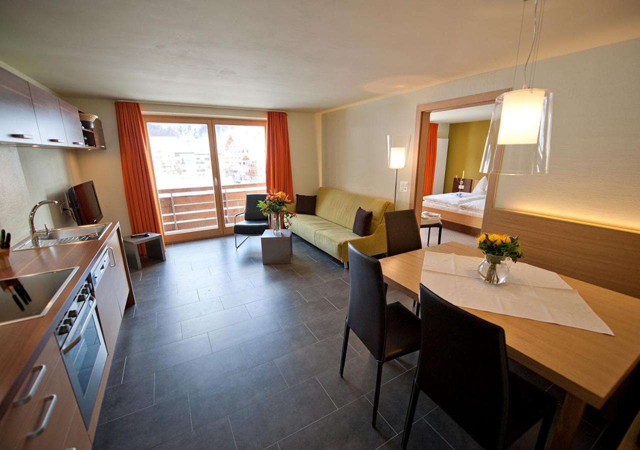 Hotel Garni Bergsonne Samnaun Oda fotoğraf