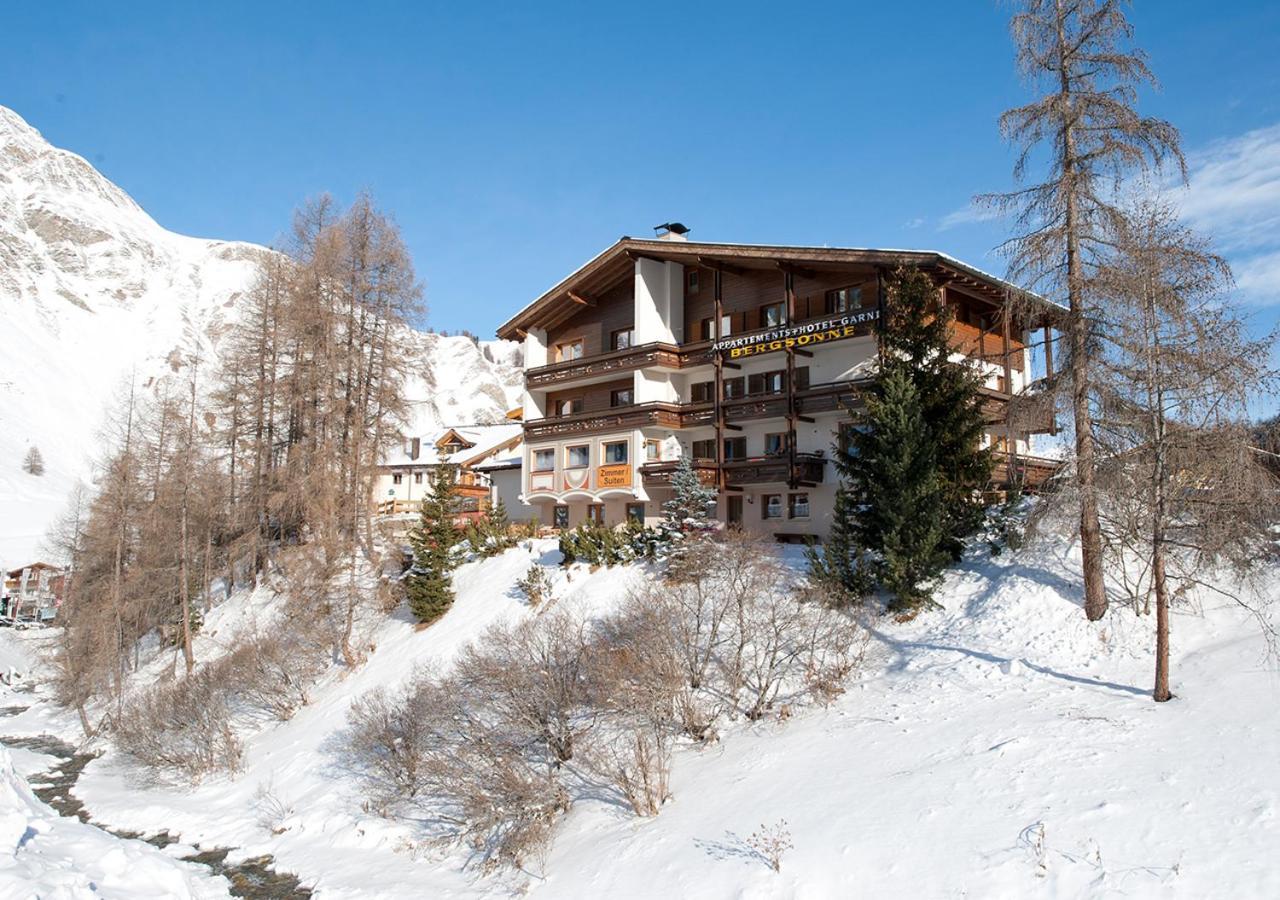 Hotel Garni Bergsonne Samnaun Dış mekan fotoğraf